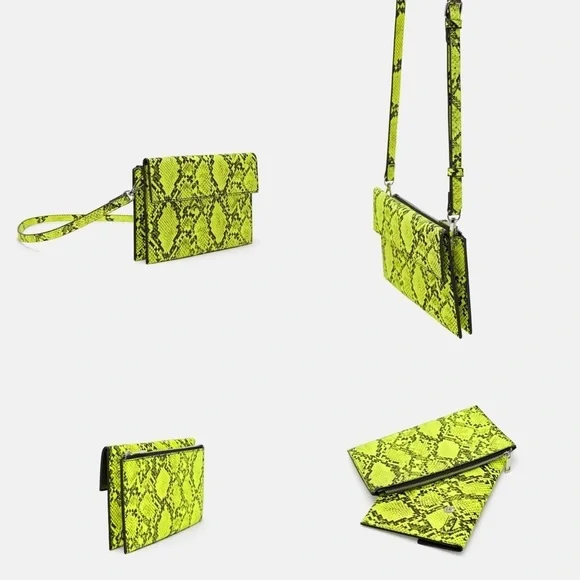 Zara Animal Print Sandals + Crossbody Co-ord Set - Picture 8 of 8